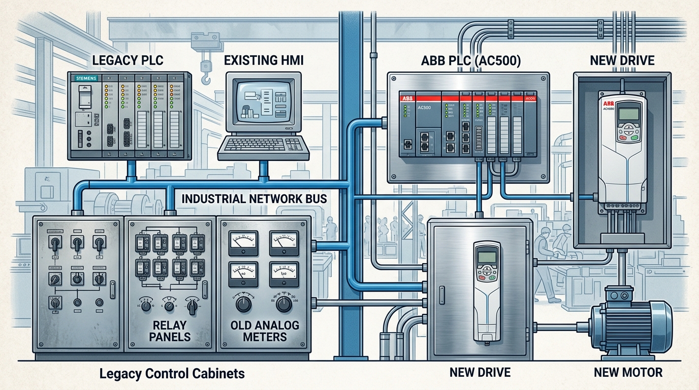 PLC System Integration: Seamlessly Integrating ABB PLCs with Existing Control Systems and HMIs