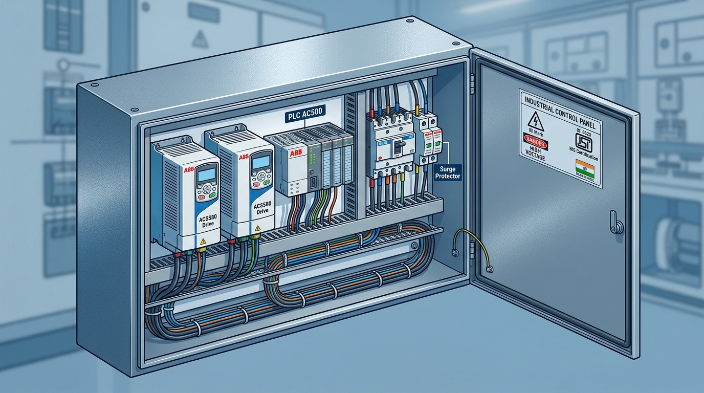 Industrial Control Panel Design Best Practices with ABB Drives & PLCs
