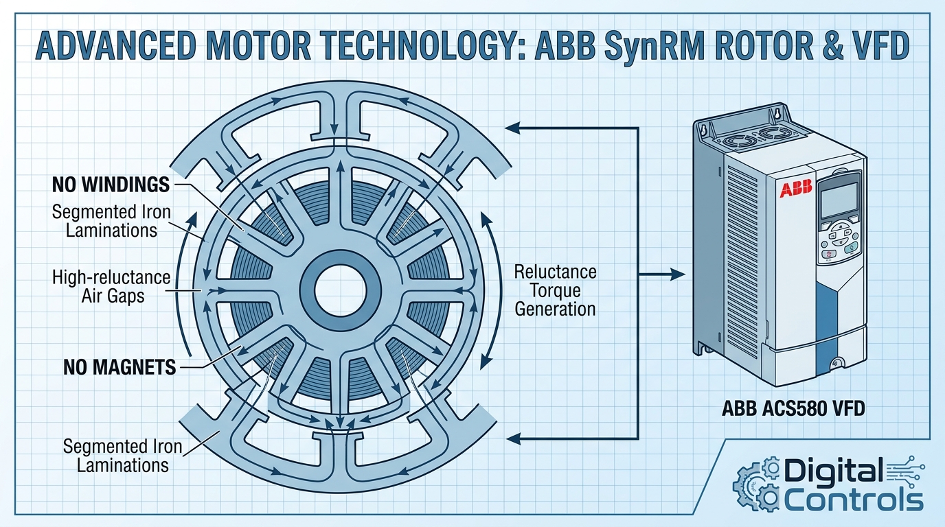 SynRM Motor Drive Combination Benefits: ABB’s Efficiency Edge for Indian Manufacturing