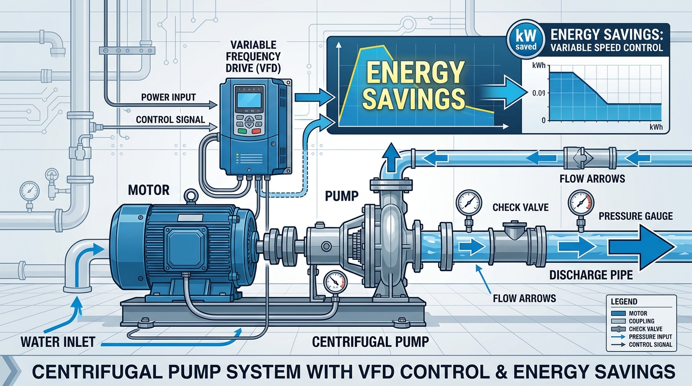 How to Select VFD for Pump Application: Step-by-Step Guide
