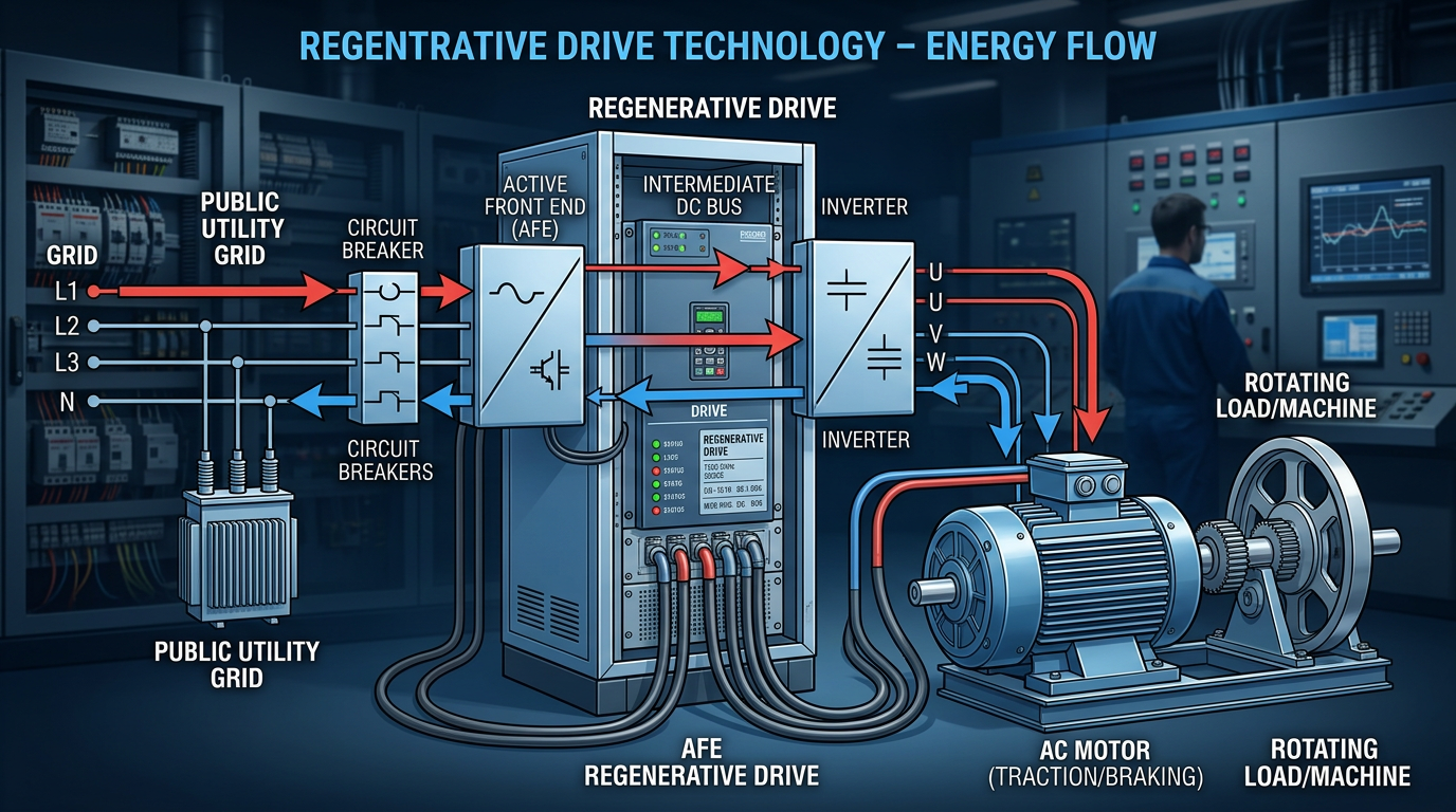 What is Regenerative Drive Technology? Complete Guide for Engineers